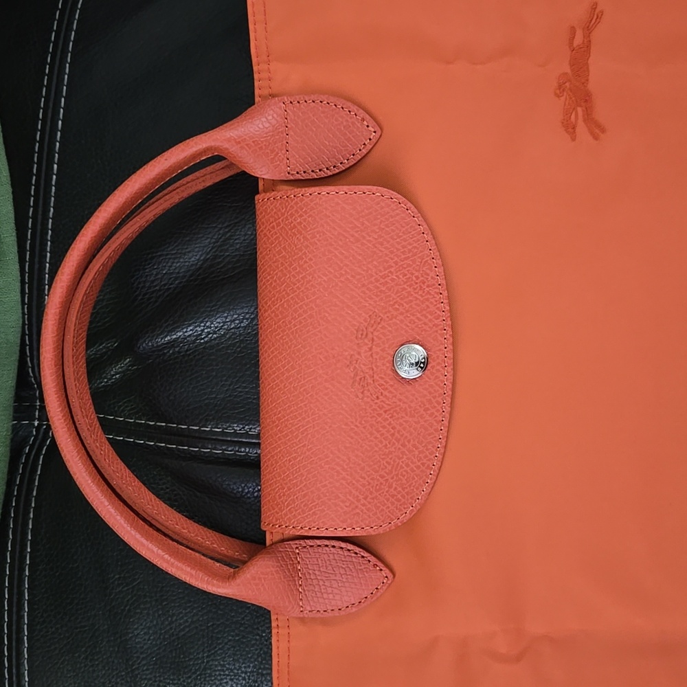 Longchamp Orange Travel Bag - Picture 9 of 11